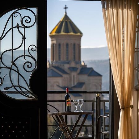Siberia Hotel Tiflis Dış mekan fotoğraf View from the hotel